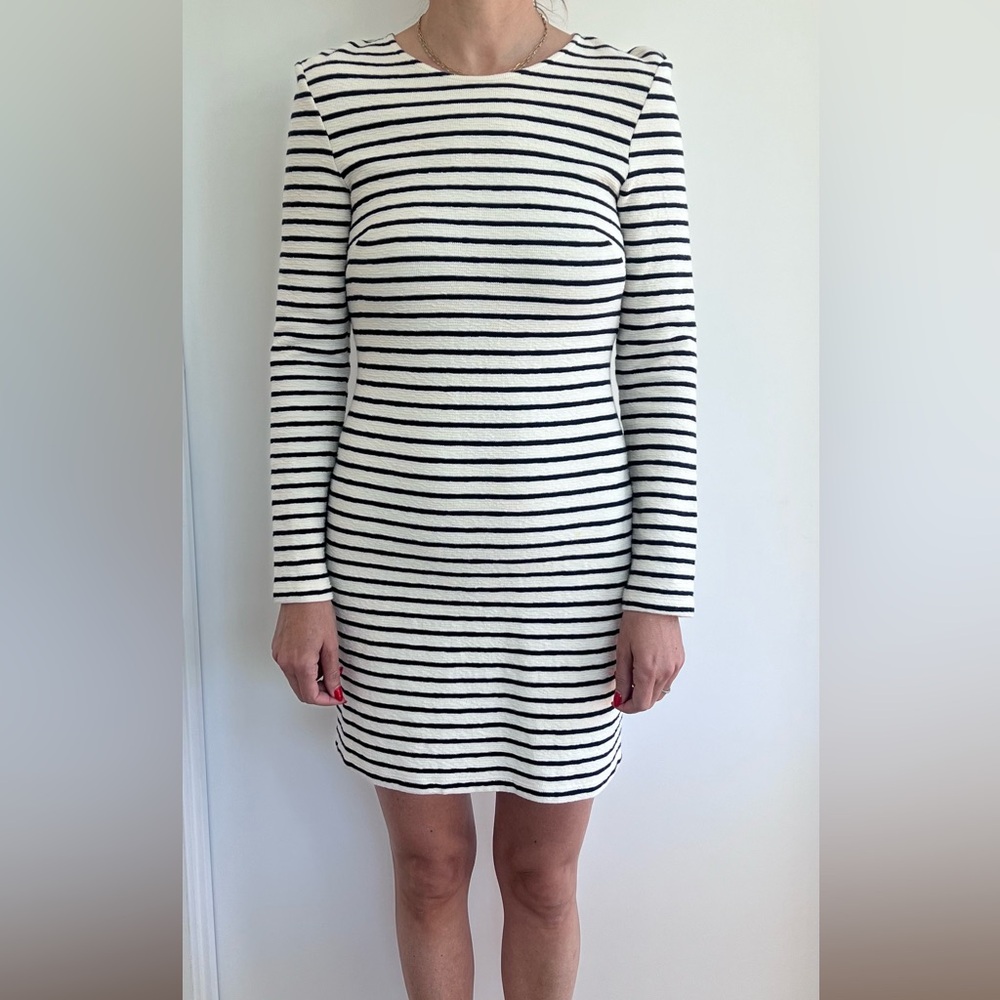 & Other Stories Striped Cotton Dress